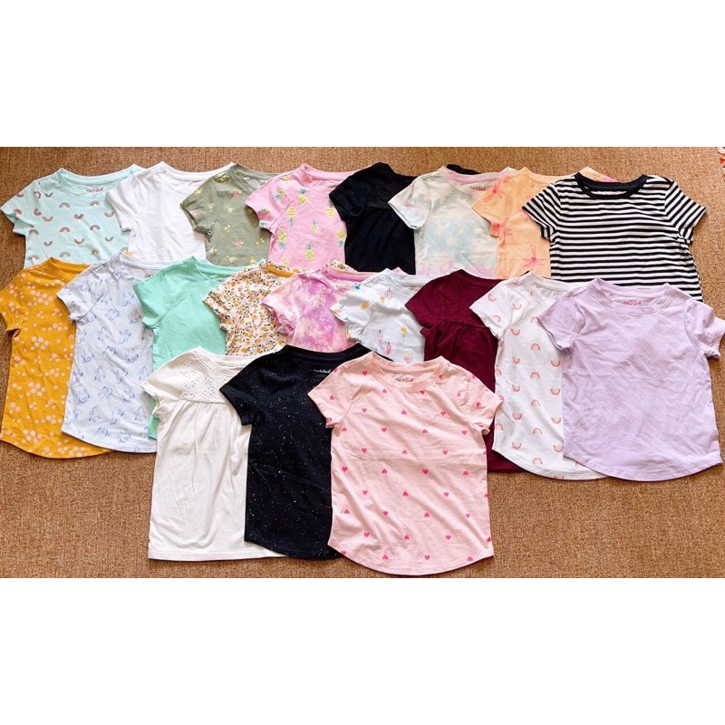 Áo bé gái xuất xịn GAP size 1-5 tuổi, chất siêu mát. Hàng A loại 1 k lỗi