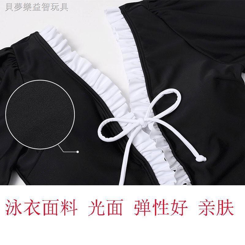 Bộ Đồ Bơi Tay Ngắn Màu Đen Phong Cách Hàn Quốc Trẻ Trung | BigBuy360 - bigbuy360.vn