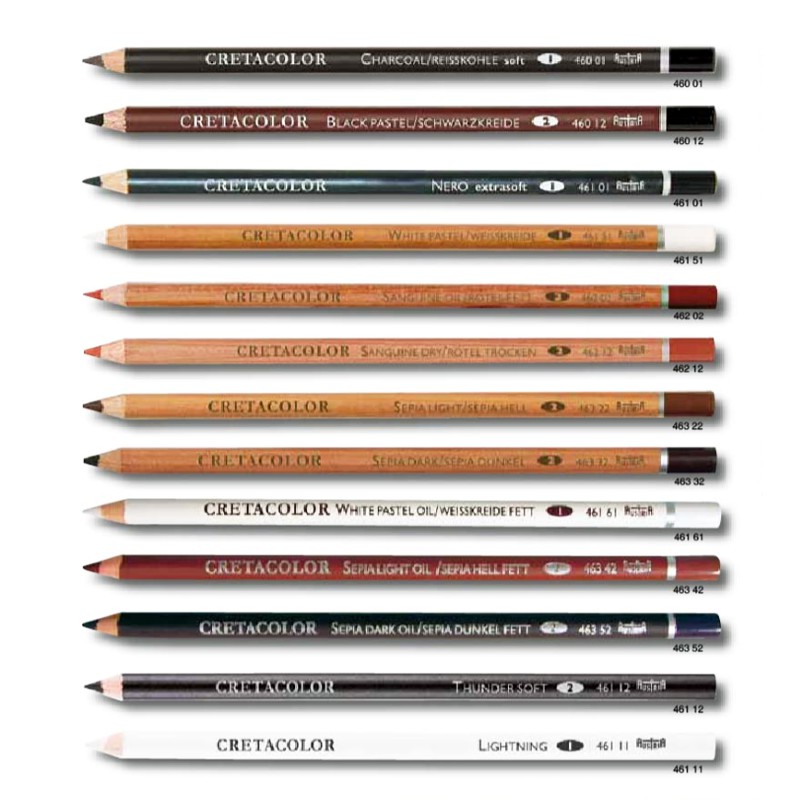 Bút chì Áo Cretacolor Sanguine - cây lẻ