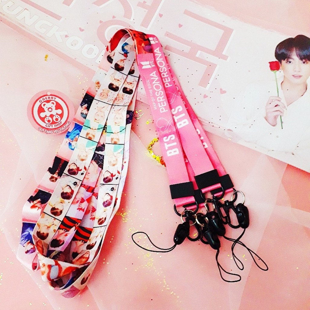 Dây Strap BTS Móc khóa Điện Thoại BTS PERSONA