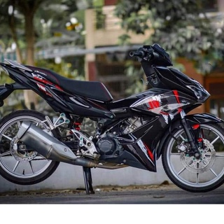 Tem rời honda winner x rs 150 dán xe đen mới 2021
