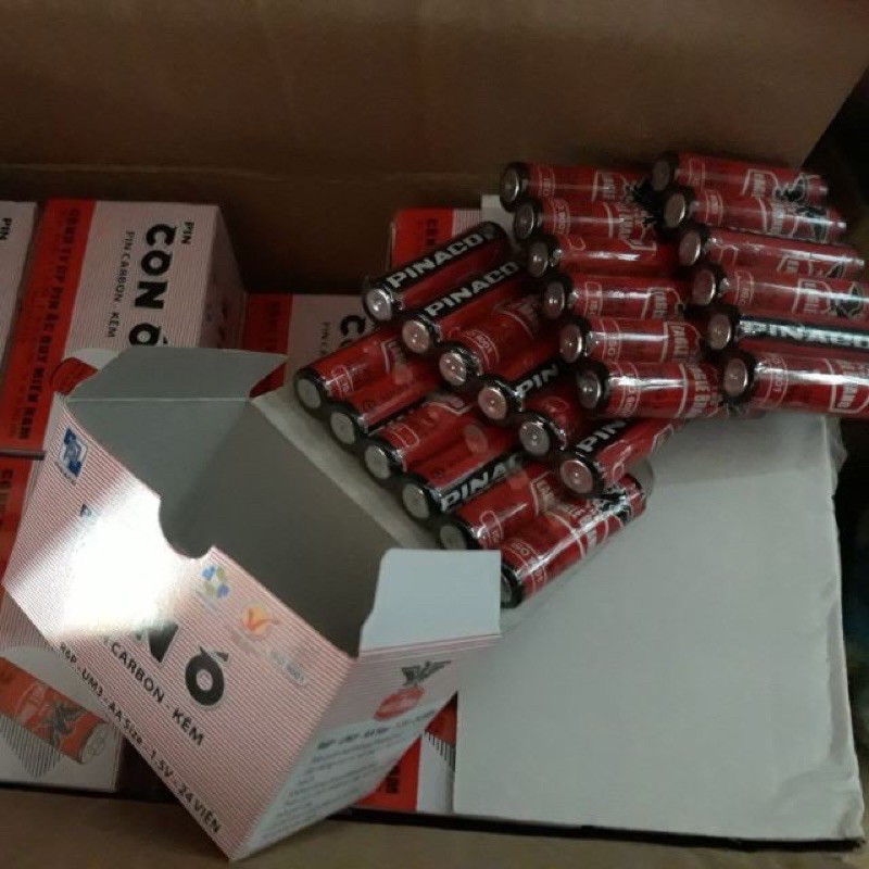 vỉ 6 viên pin con ó
