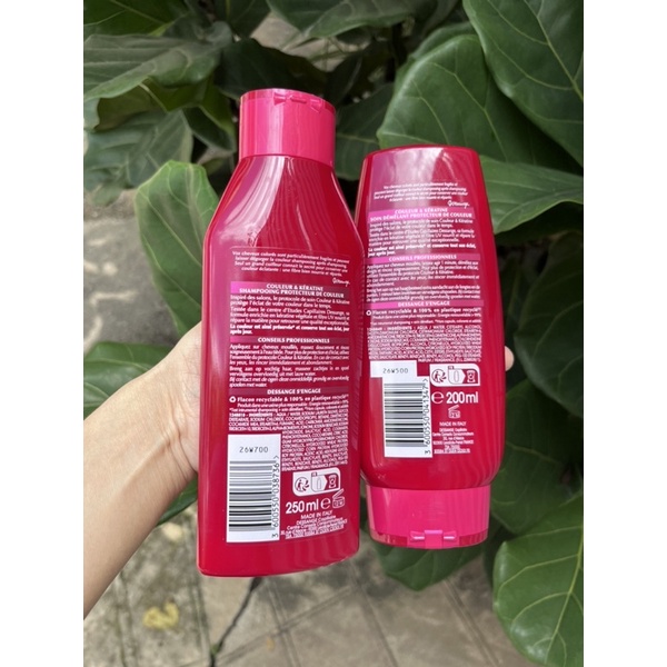 Dầu gội Dessange thơm mượt tóc dành cho tóc nhuộm khô xơ hư tổn