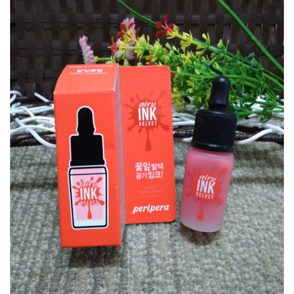 Sỉ 1 hộp Son kem lì Peri.pera Ink #11 - Pinkish Grapefruit màu bưởi cam tươi cực hOT