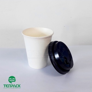 Combo 25 Ly giấy 7oz kèm Nắp nóng NN70Đ
