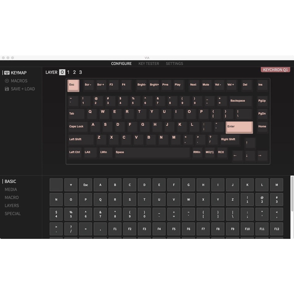 Bàn phím cơ không dây Keychron K8 Pro - Khung nhôm Led RGB - Hotswap QMK/VIA - Switch Gateron G Pro - Hàng chính hãng