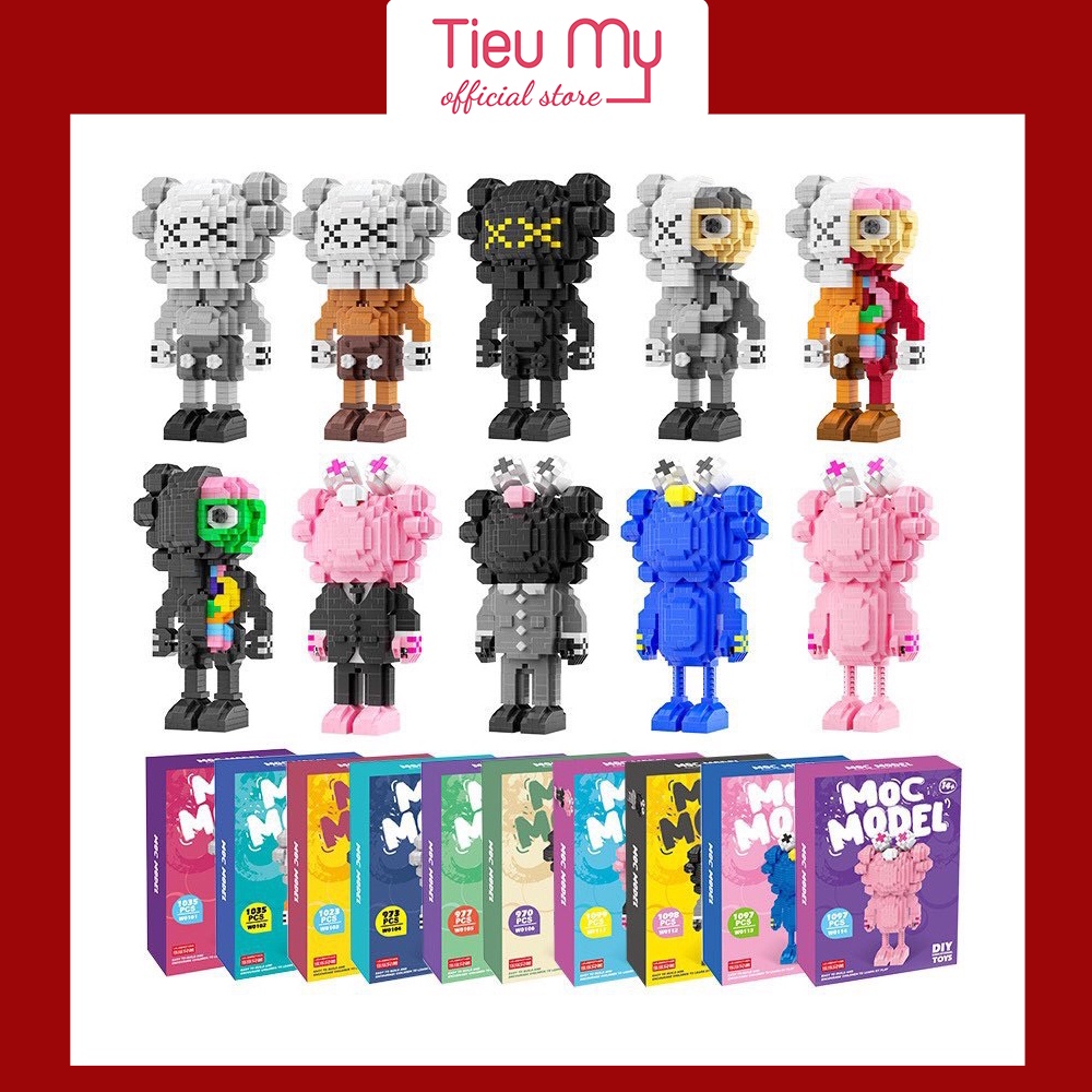 Đồ chơi lắp ghép lego model size 15cm mô hình sáng tạo TieuMy