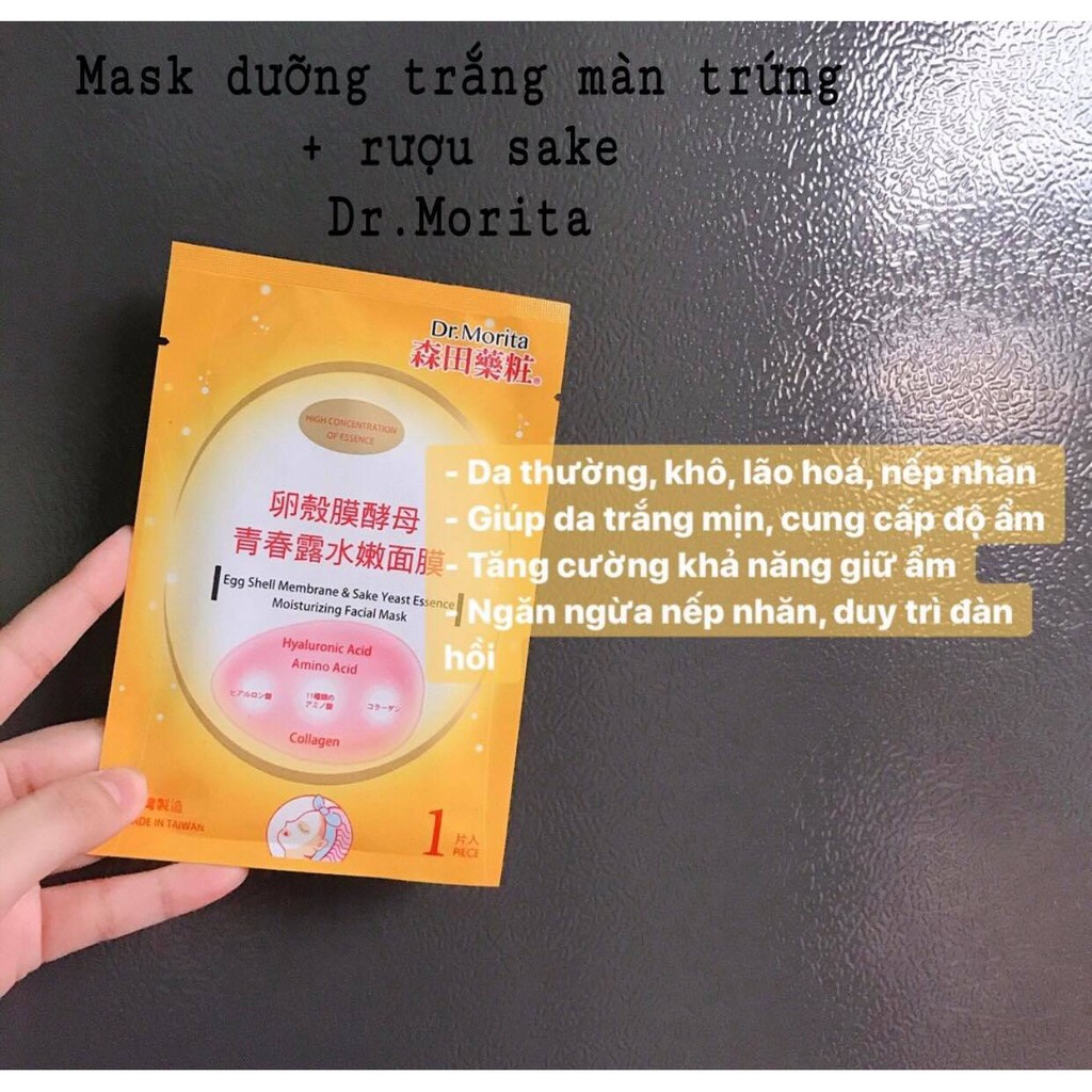 Mặt nạ Dr.Morita Egg Vàng