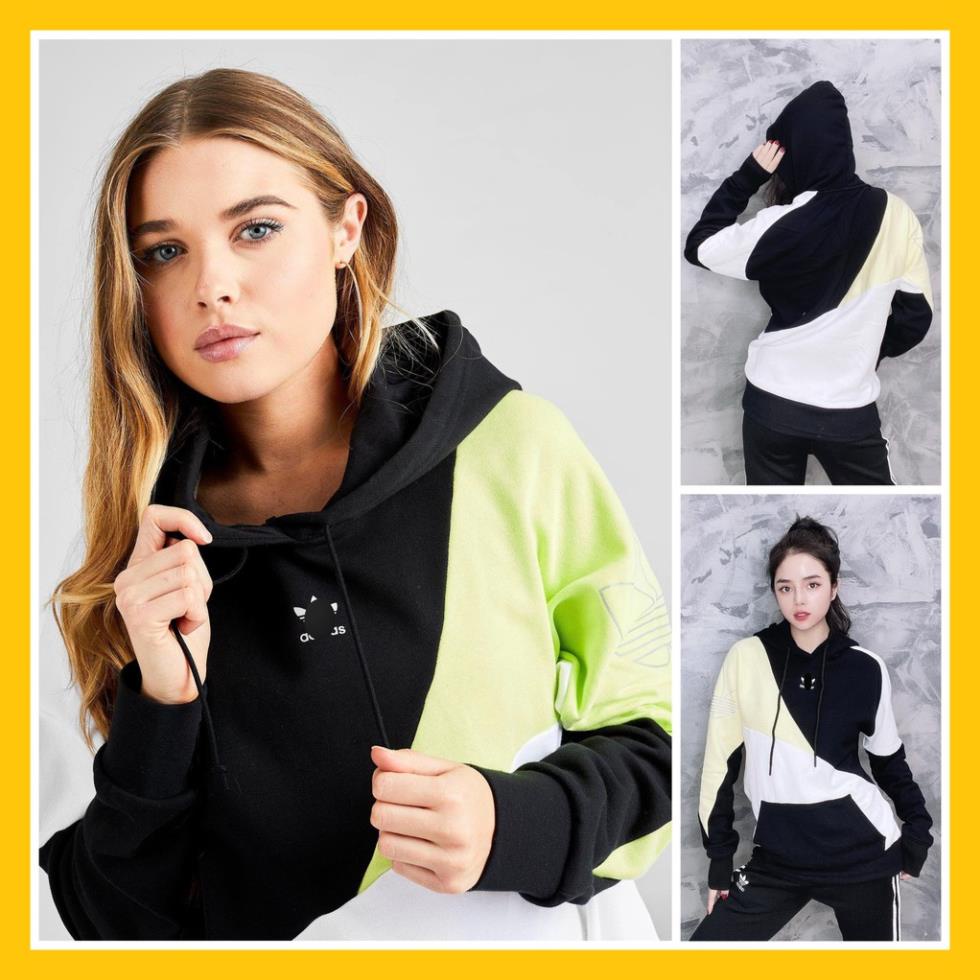 Áo Hoodie Unisex Colorblock Cá Tính, Phối Màu Độc Lạ