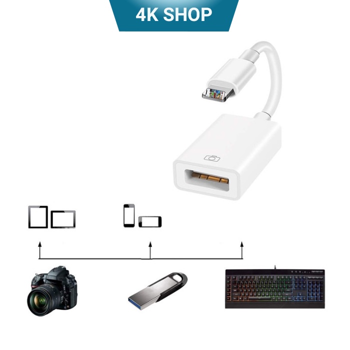 Đầu chuyển USB cho IP,tablet táo