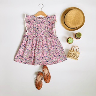 Váy Adora Rose phối ren chỉ
