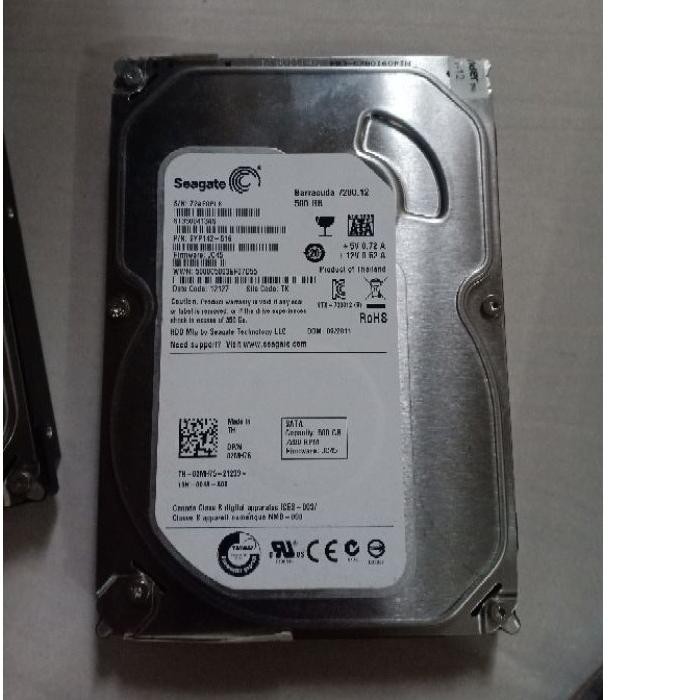 Dây Cáp Dữ Liệu 500 Gb Sata Pc 3.5 Inch 7200 Rpm Seagte