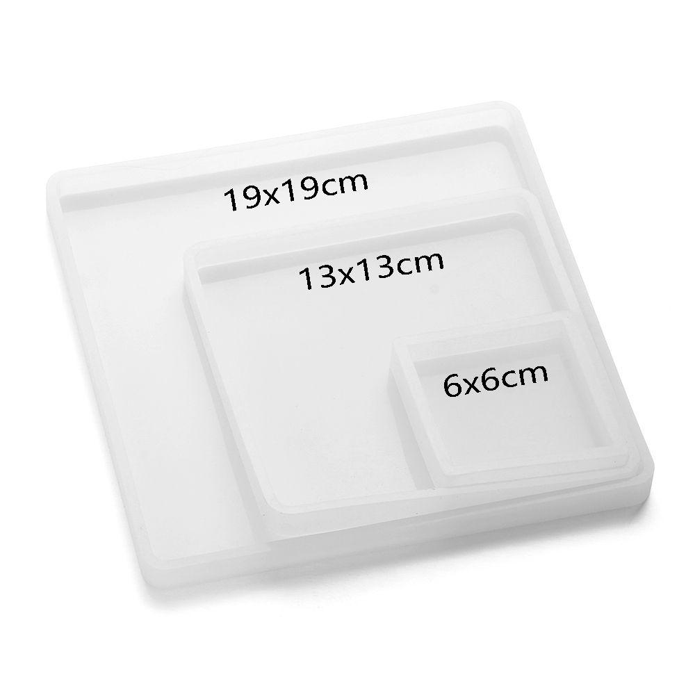 Khuôn Silicone Làm Trang Sức Resin Epoxy 1 Ngăn