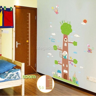 Decal cây đo chiều cao B048