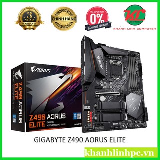 Combo phu kien bo mạch chủ gigabyte z490 aorus elite sk1200 mới 100% chính hãng 95