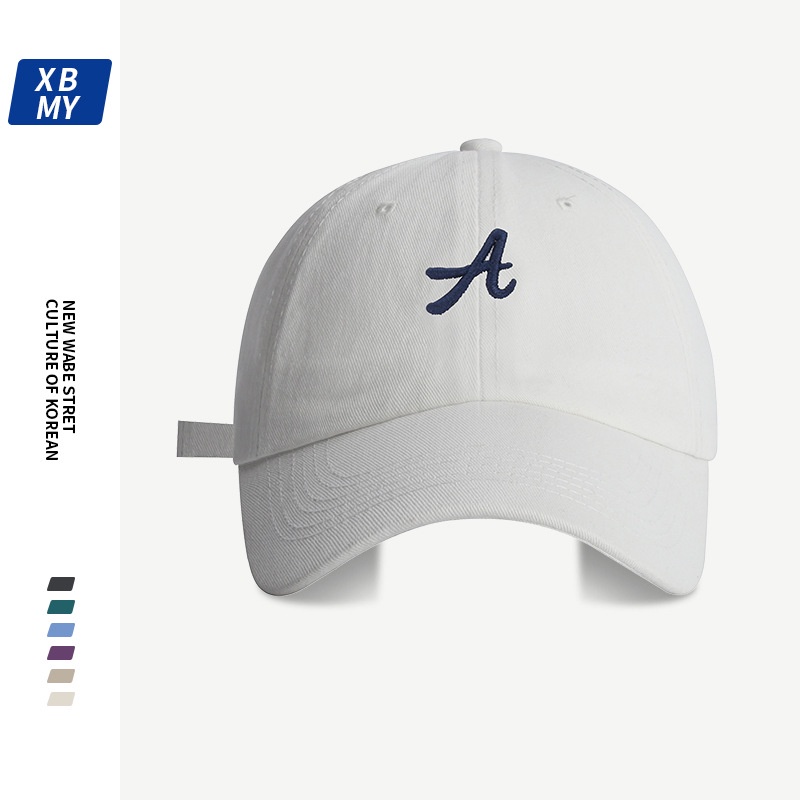 Nón Lưỡi Trai Mềm Mại Thêu Chữ Cá Tính