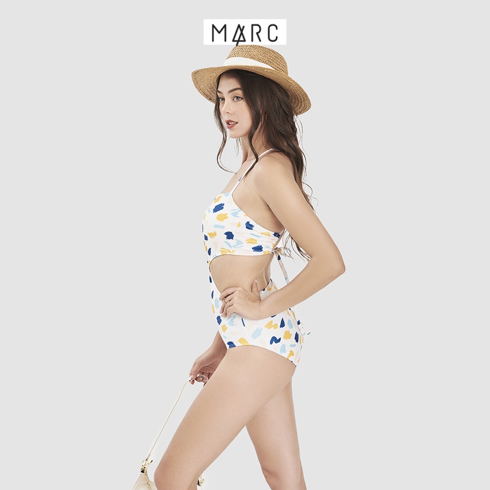 Đồ bơi nữ MARC FASHION 1 mảnh cutout vòng eo nhấn khoen PKPR0514