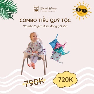 Combo 2 yếm TIỂU QUÝ TỘC có cốc hút chân không - [Tidy Tot UK] Twin Pack