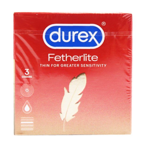 Bao cao su Durex Fetherlite hộp 3 bao và hộp 12 bao