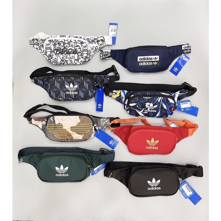 TÚI ĐEO CHÉO CAMO ADIDAS OUTLINE WAIST BAG MULTICO Made in Thailand full tem tag