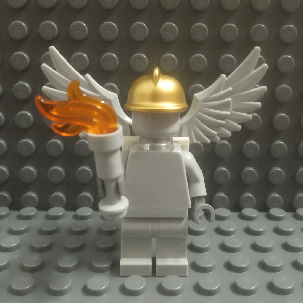 Tượng Thiên Sứ Lính Cứu Hỏa Thành Phố Lego Minifigure