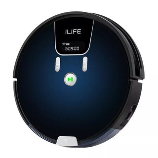 Robot hút bụi lau nhà ilife A80 Pro - Xanh hải quân, Kích thước 330x320x76mm, Dung lượng hộp chứa bụi 450ml