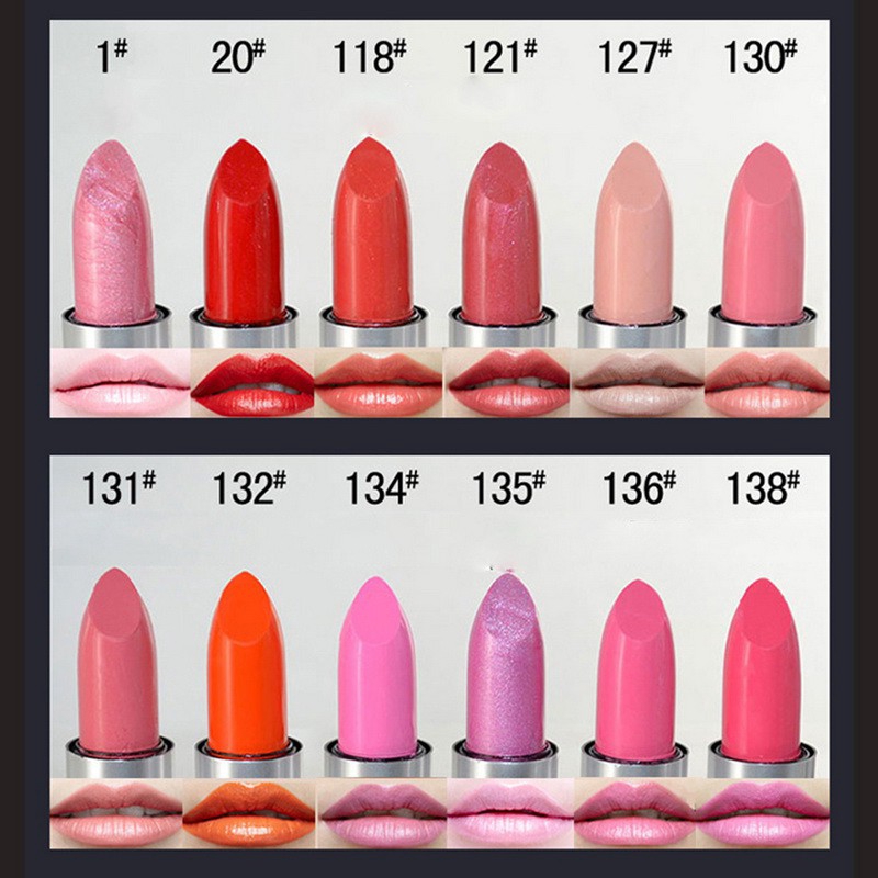 [Hàng mới về] Thỏi son không thấm nước bám màu lâu hiệu ứng lì thời trang | BigBuy360 - bigbuy360.vn