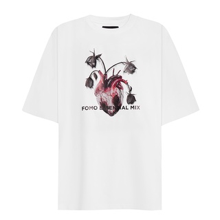 Áo thun unisex form rộng fomo rosen heart t-shirt