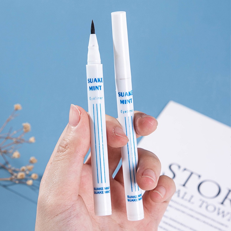 Bút Kẻ Mắt Dạng Lỏng SUAKE Đầu Cọ Siêu Mịn Chống Nước Chống Mồ Hôi Mau Khô Không Lem