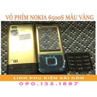 VỎ NOKIA 6500S MÀU VÀNG