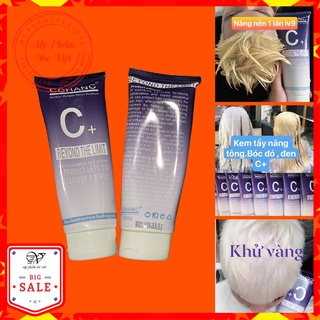 Kem tẩy tóc c+ - kem nâng tông c+ - bóc màu c+ - khử vàng c+, tẩy tóc chuyên nghiệp, tiện lợi cho salon