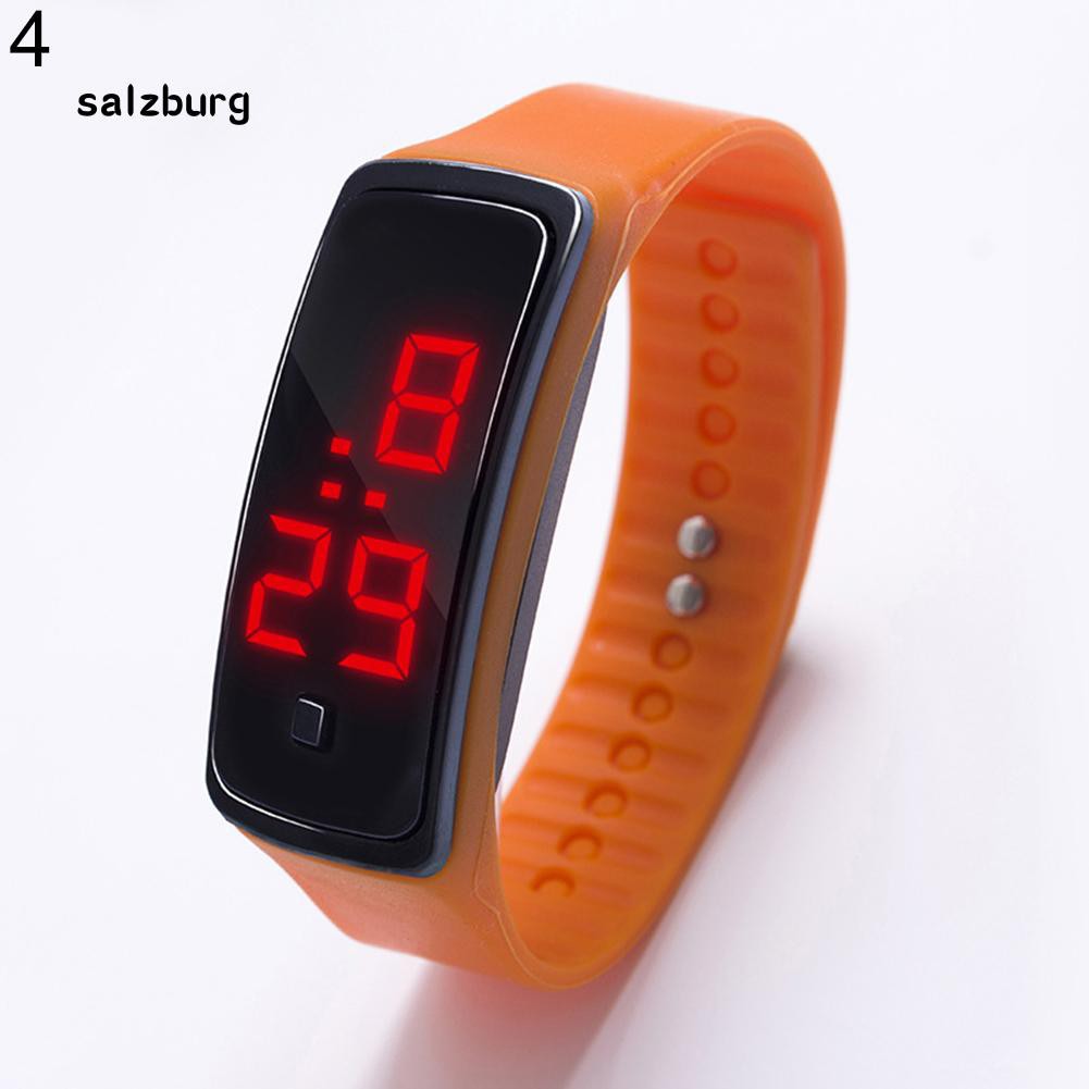 Đồng hồ điện tử thể thao chống nước với dây đeo silicon | BigBuy360 - bigbuy360.vn