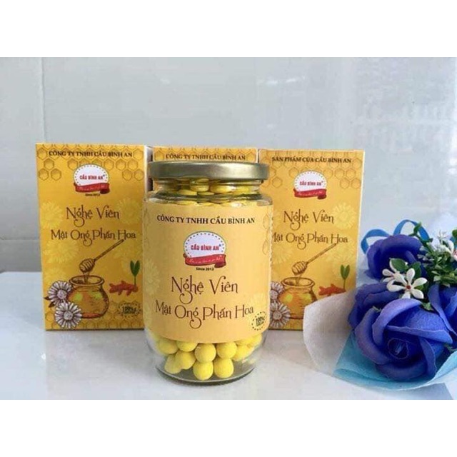 Nghệ viên mật ong phấn hoa