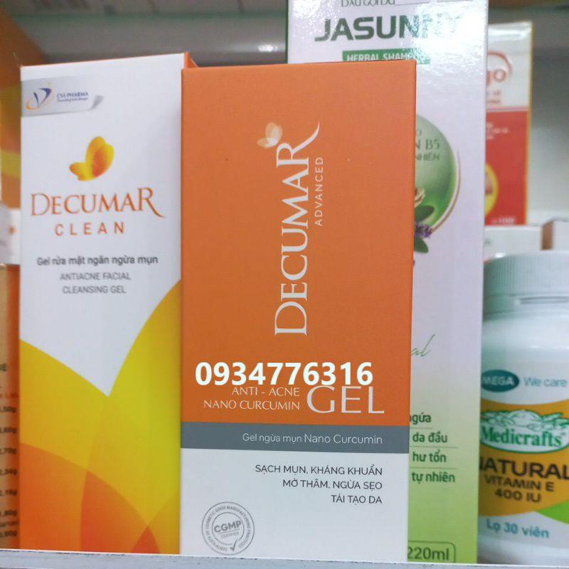Gel ngừa mụn DECUMAR 20 g