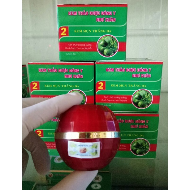 Kem mụn thảo dược Đông Y Như Xuân 8g