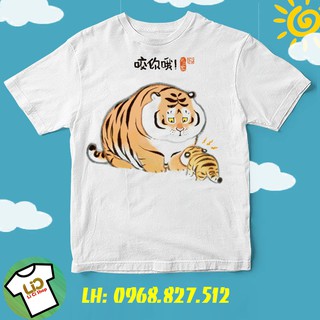 [Unisex] Áo Thun Hổ Mập