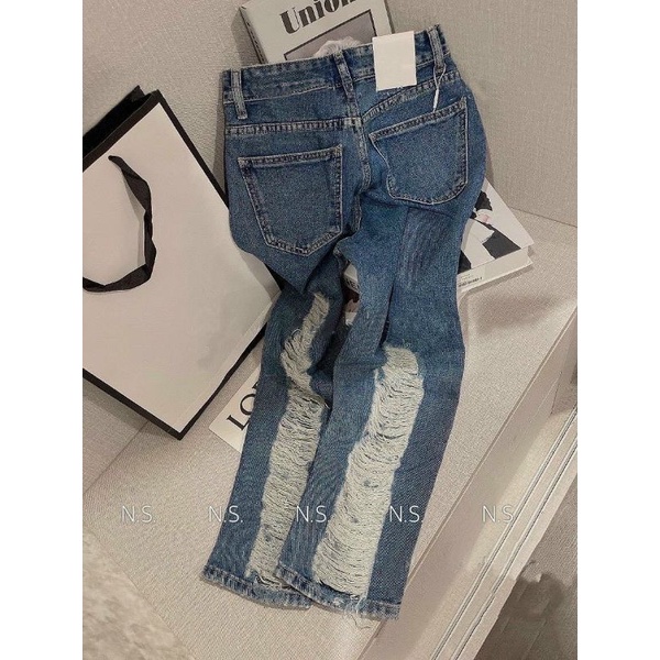 Quần jean rách sau hàng L1