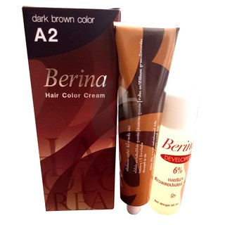 Thuốc nhuộm tóc Berina A2 - Thái Lan (màu nâu)