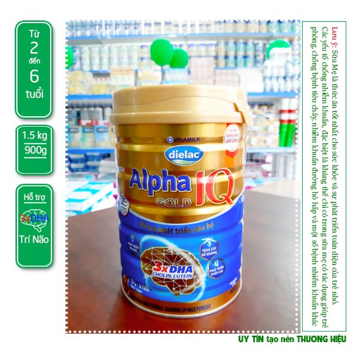 Sữa bột Dielac Alpha Gold IQ Step 4 1.5Kg