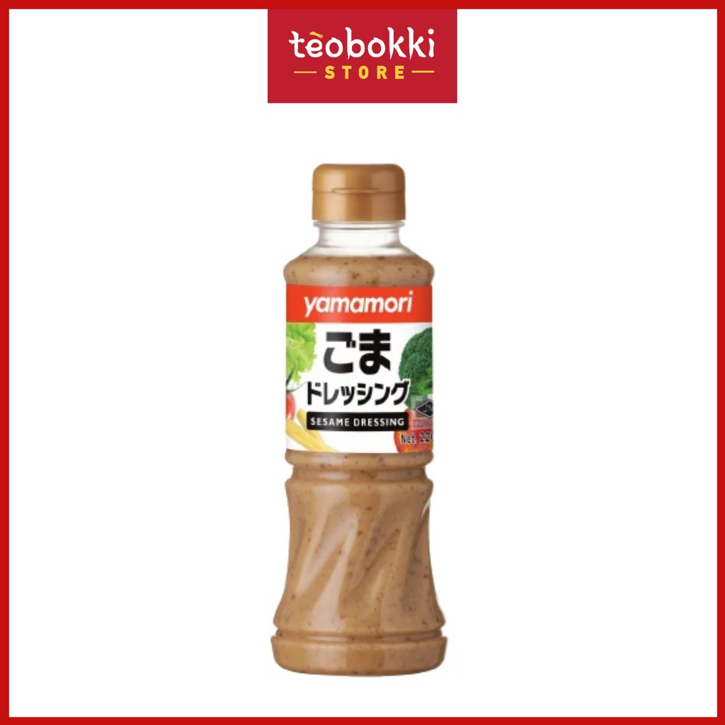 Nước sốt mè rang Yamamori 220ml – Phù hợp salad, lẩu