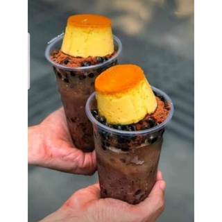 SET MILO DẦM TRÂN CHÂU PUDDING BÁNH FLAN