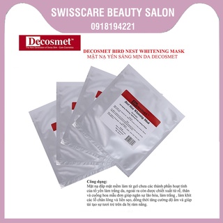 Mặt Nạ Yến Sáng Mịn Da Decosmet Bird Nest Whitening Mask