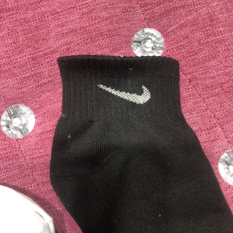 Tất Vớ Nam Nữ Adidas, Nike Cổ Ngắn, Thể Thao Nam Hai Màu Trắng Đen