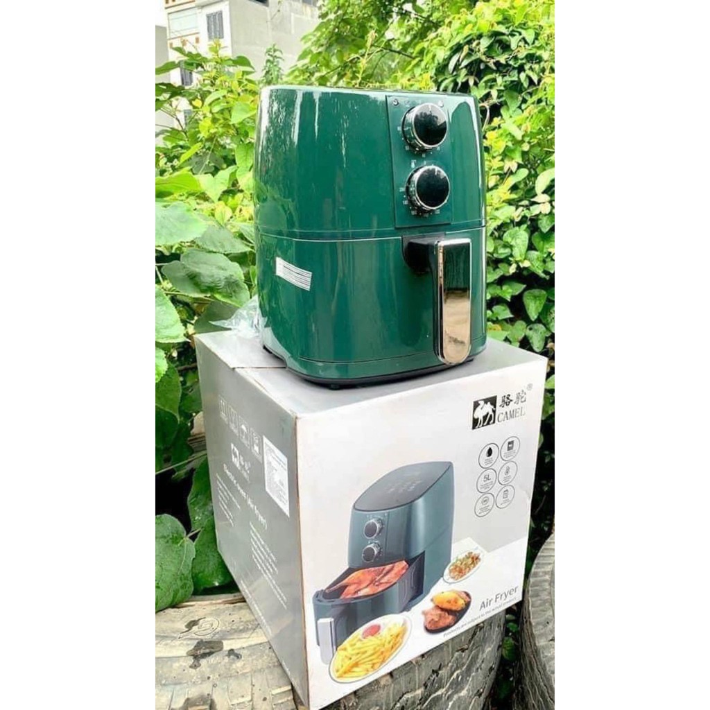 NỒI CHIÊN KHÔNG DẦU CAMEL LOẠI 5 LIT