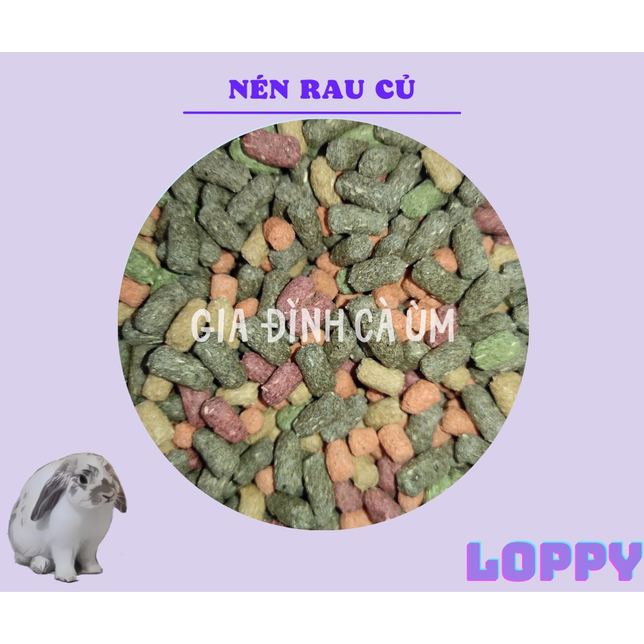 Viên ăn vặt mài răng các loại dành cho thỏ/ chuột lang