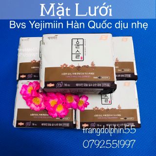 Băng vệ sinh thảo dược Yejimin Hàn Quốc mặt lưới [ Ảnh thật + Video ]