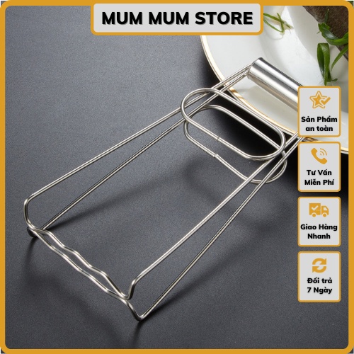 Dụng cụ gắp bát đĩa nóng inox 304 kích thước 20 x 9,5 cm -  Thương hiệu Đài Loan