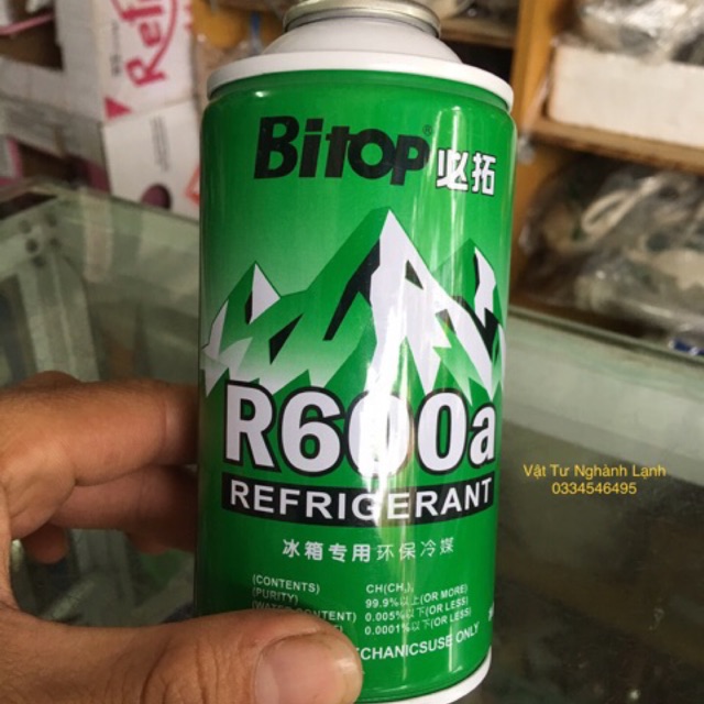 Gas nạp tủ lạnh R600