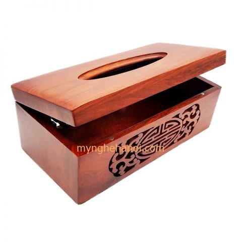 Hộp giấy ăn bằng gỗ lọng chữ Thọ | BigBuy360 - bigbuy360.vn