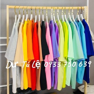 [ HÀNG SẴN ] Áo thun trơn tay lỡ 16 MÀU Basic Unisex nam nữ oversize size M,L,XL - Dư Tú Lệ